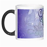 Wonderful Butterlies With Flowers Morph Mugs Left