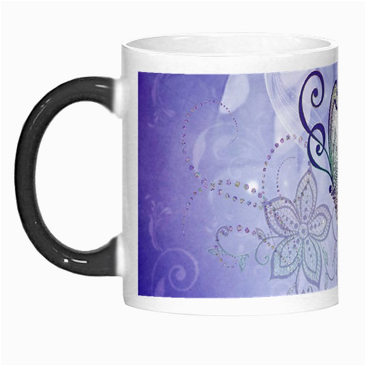 Wonderful Butterlies With Flowers Morph Mugs