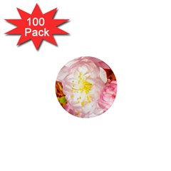 Pink Flowering Almond Flowers 1  Mini Magnets (100 Pack)  by FunnyCow