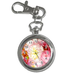 Pink Flowering Almond Flowers Key Chain Watches by FunnyCow