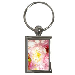 Pink Flowering Almond Flowers Key Chains (rectangle)  by FunnyCow