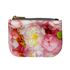 Pink Flowering Almond Flowers Mini Coin Purses by FunnyCow