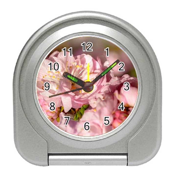 Beautiful Flowering Almond Travel Alarm Clock