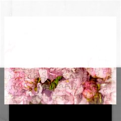 Beautiful Flowering Almond Rectangular Jigsaw Puzzl by FunnyCow