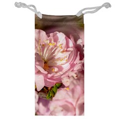 Beautiful Flowering Almond Jewelry Bags by FunnyCow