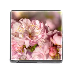 Beautiful Flowering Almond Memory Card Reader (square 5 Slot) by FunnyCow