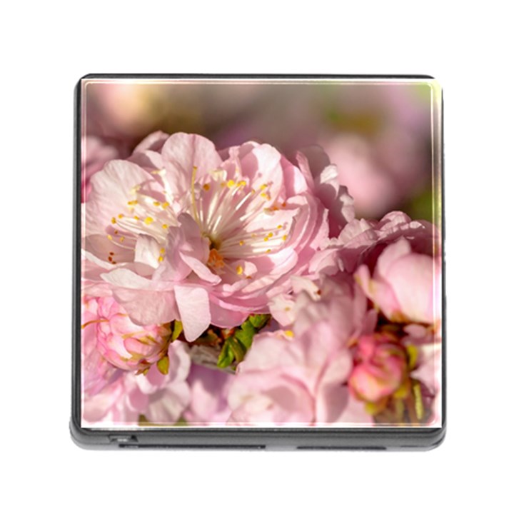 Beautiful Flowering Almond Memory Card Reader (Square 5 Slot)