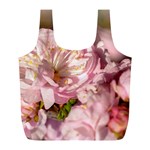 Beautiful Flowering Almond Full Print Recycle Bags (L)  Front