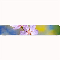 Sakura Flowers On Yellow Small Bar Mats by FunnyCow