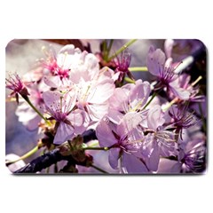 Sakura In The Shade Large Doormat  by FunnyCow