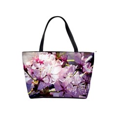 Sakura In The Shade Shoulder Handbags by FunnyCow