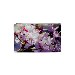 Sakura In The Shade Cosmetic Bag (small) by FunnyCow