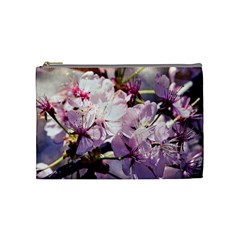 Sakura In The Shade Cosmetic Bag (medium) by FunnyCow