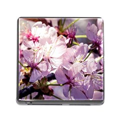 Sakura In The Shade Memory Card Reader (square 5 Slot) by FunnyCow