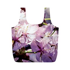 Sakura In The Shade Full Print Recycle Bags (m)  by FunnyCow