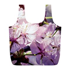 Sakura In The Shade Full Print Recycle Bags (l)  by FunnyCow