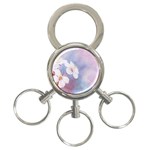 Pink Mist Of Sakura 3-Ring Key Chains Front