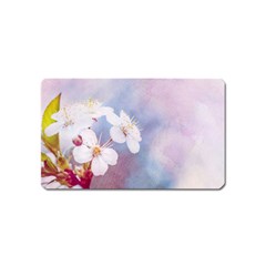 Pink Mist Of Sakura Magnet (name Card) by FunnyCow