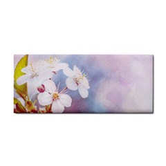 Pink Mist Of Sakura Hand Towel by FunnyCow