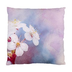 Pink Mist Of Sakura Standard Cushion Case (one Side) by FunnyCow