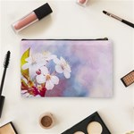 Pink Mist Of Sakura Cosmetic Bag (Medium) Back