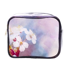 Pink Mist Of Sakura Mini Toiletries Bags by FunnyCow