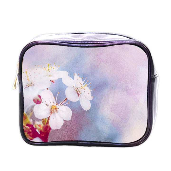 Pink Mist Of Sakura Mini Toiletries Bags