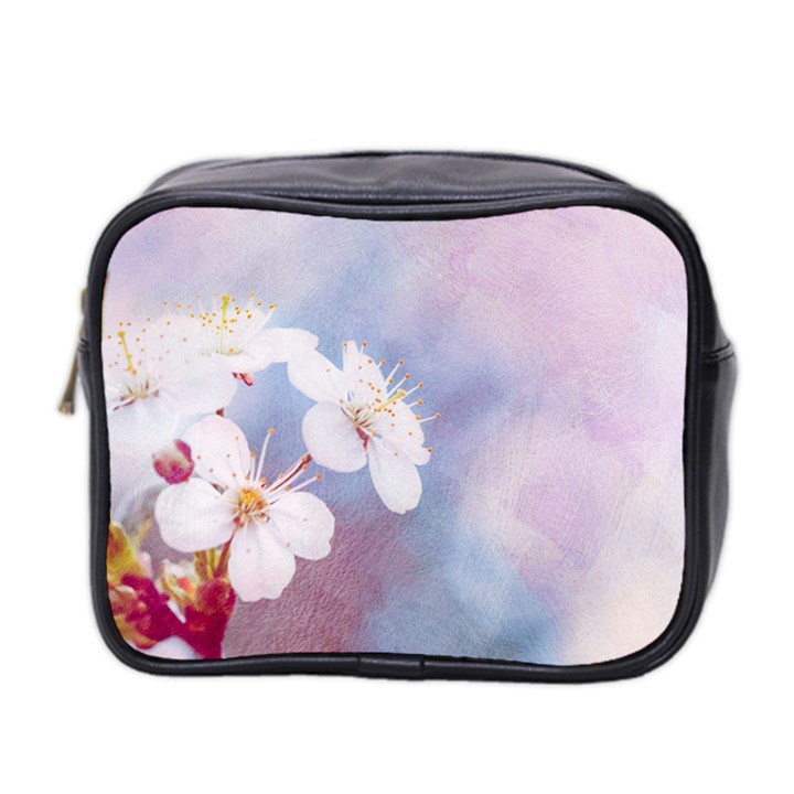 Pink Mist Of Sakura Mini Toiletries Bag 2-Side