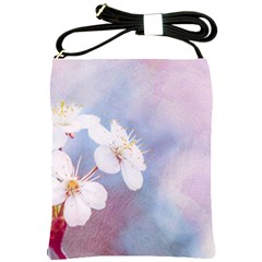 Pink Mist Of Sakura Shoulder Sling Bags by FunnyCow