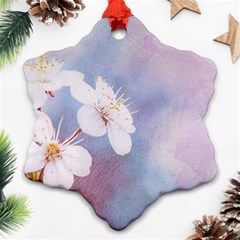 Pink Mist Of Sakura Ornament (snowflake) by FunnyCow