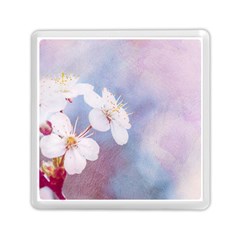 Pink Mist Of Sakura Memory Card Reader (square) by FunnyCow