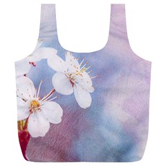 Pink Mist Of Sakura Full Print Recycle Bags (l)  by FunnyCow