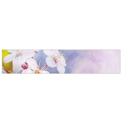 Pink Mist Of Sakura Small Flano Scarf by FunnyCow