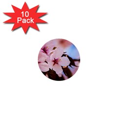 Three Sakura Flowers 1  Mini Buttons (10 Pack)  by FunnyCow