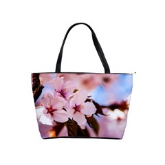 Three Sakura Flowers Shoulder Handbags by FunnyCow