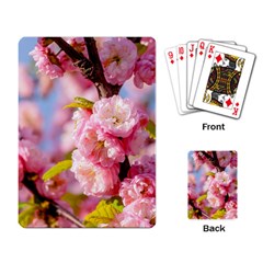 Flowering Almond Flowersg Playing Card by FunnyCow