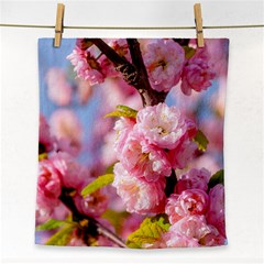 Flowering Almond Flowersg Face Towel by FunnyCow