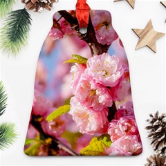 Flowering Almond Flowersg Bell Ornament (two Sides) by FunnyCow