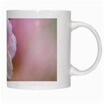 Single Almond Flower White Mugs Right