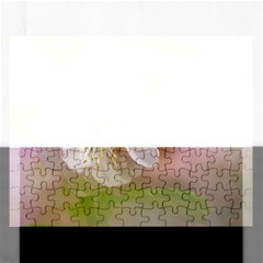 Single Almond Flower Rectangular Jigsaw Puzzl by FunnyCow