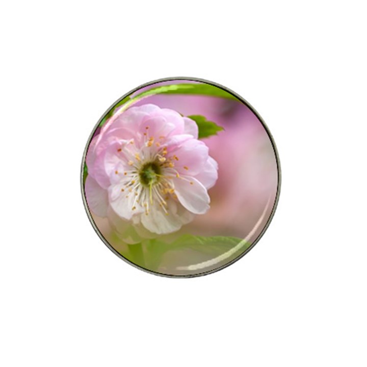 Single Almond Flower Hat Clip Ball Marker (4 pack)