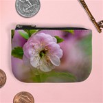 Single Almond Flower Mini Coin Purses Front