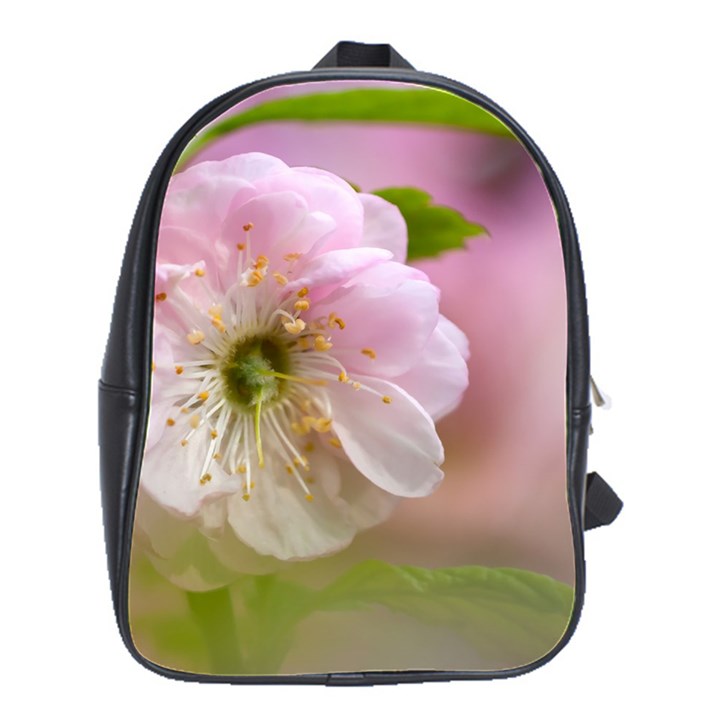 Single Almond Flower School Bag (Large)