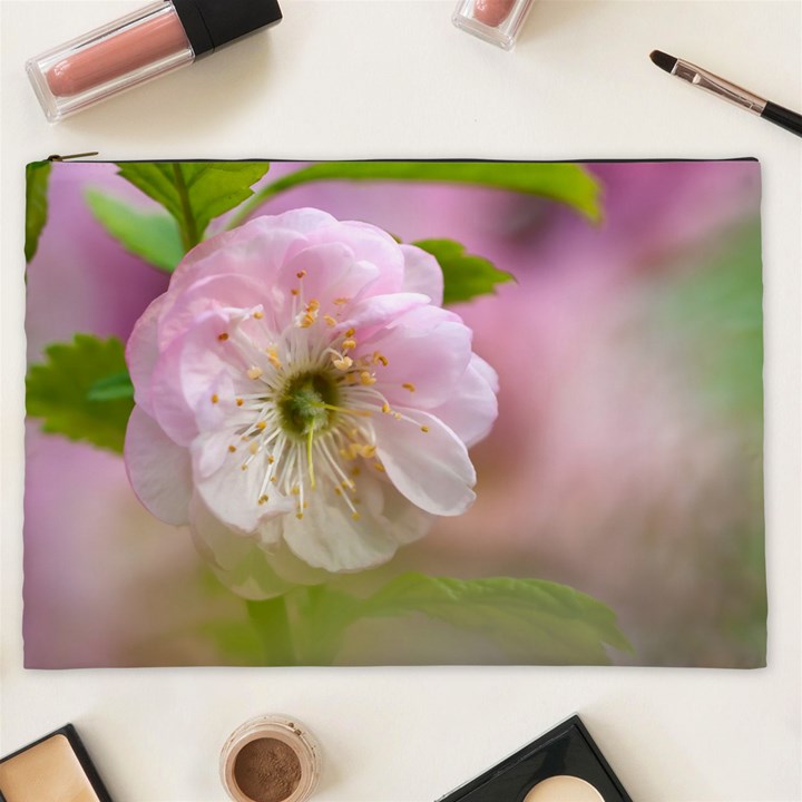 Single Almond Flower Cosmetic Bag (XXL)