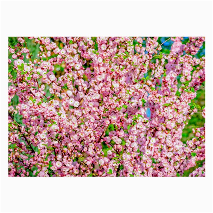 Almond Tree In Bloom Large Glasses Cloth (2-Side)