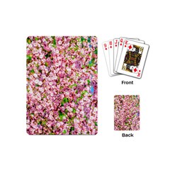 Almond Tree In Bloom Playing Cards (mini)  by FunnyCow