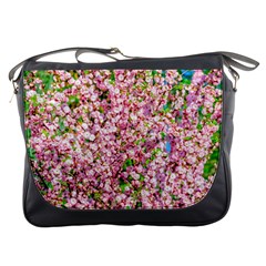 Almond Tree In Bloom Messenger Bags by FunnyCow