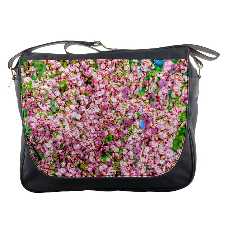 Almond Tree In Bloom Messenger Bags