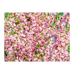 Almond Tree In Bloom Double Sided Flano Blanket (mini)  by FunnyCow