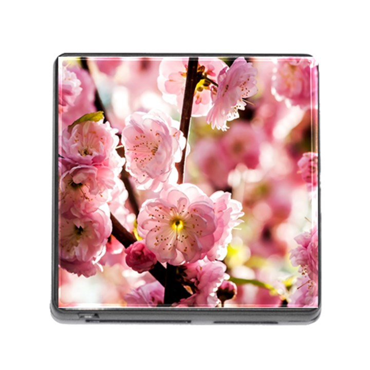 Blooming Almond At Sunset Memory Card Reader (Square 5 Slot)